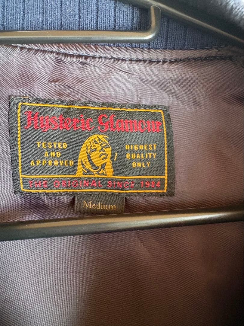 Hysteric Glamour スカルスカジャン ブラック レディースM