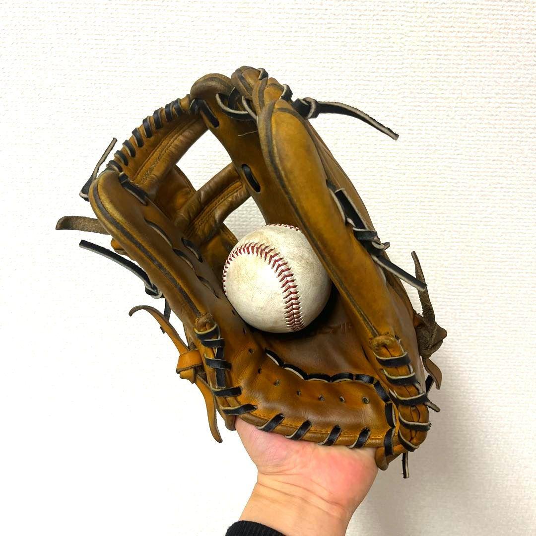 867 ミツワタイガー レボルタイガー 型抜群 即戦力 硬式 内野手用グローブ