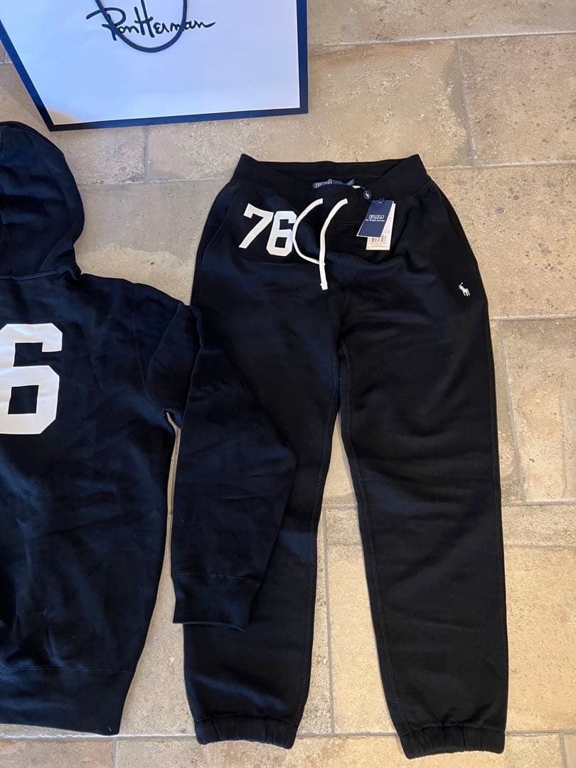 春　限定完売品　別注ロンハーマン ラルフローレン　セットアップ　パーカー&パンツ
