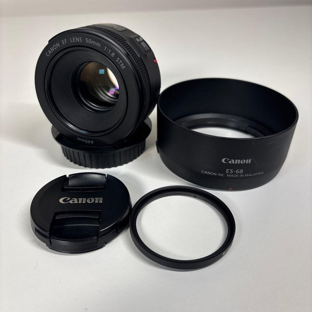 CANON EF50mm F1.8 STM 単焦点 中古