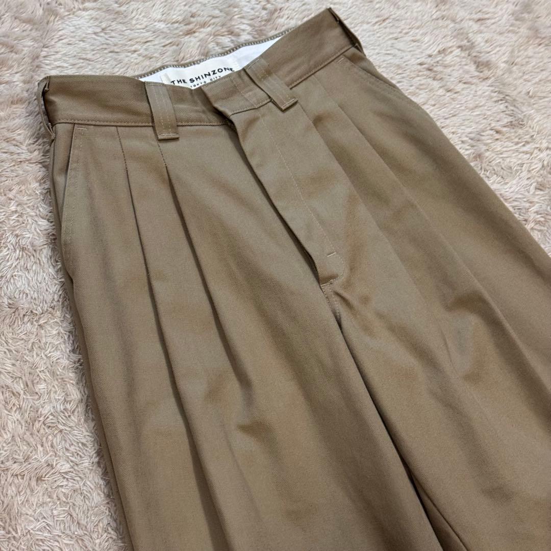 【専用】THE SHINZONE TOMBOYトムボーイパンツ ベージュ 34