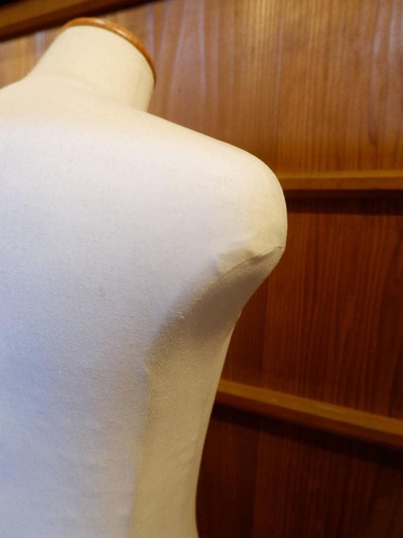 紳士トルソー 約175㎝高 マネキン 全身 布地張り 男性メンズ 上半身芯地張