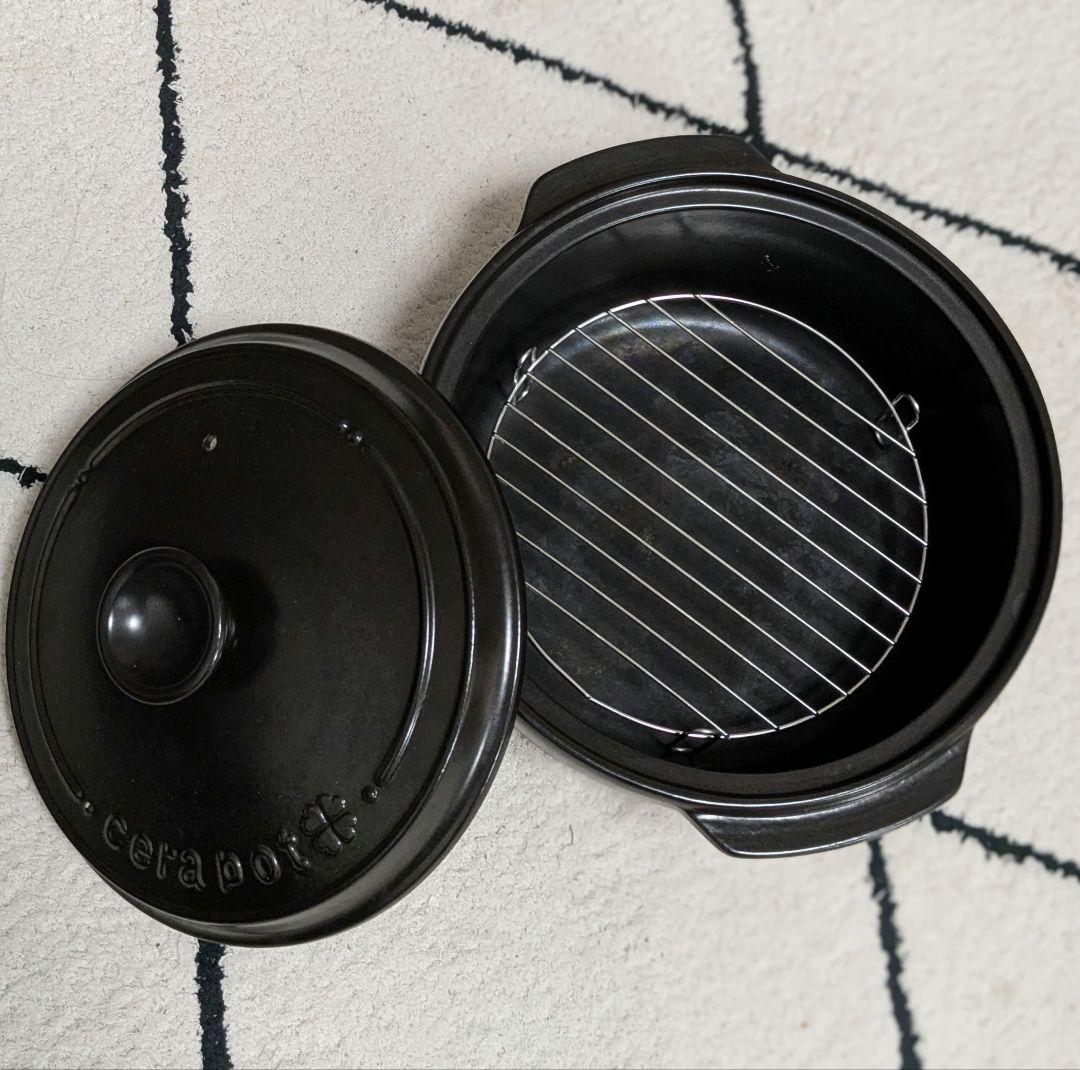 クリスマスセール★セラポット　深鍋　大