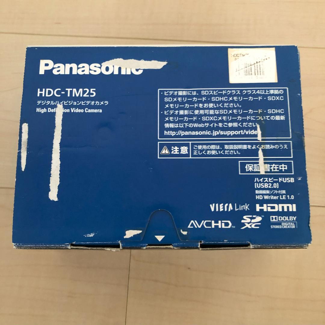 Panasonic HDC-TM25-S ビデオカメラ