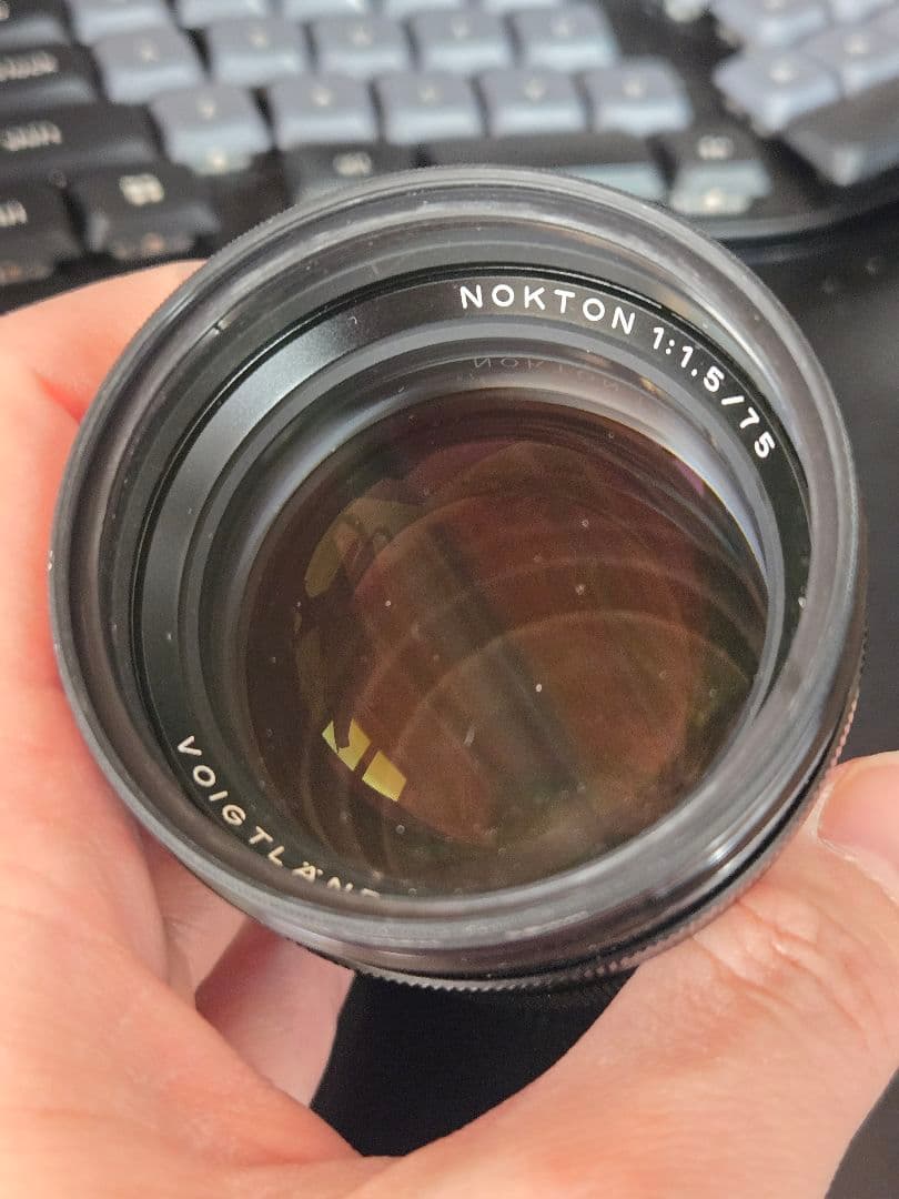 レンズ(単焦点) Voigtlander Nokton 75mm F1.5 VintageLine