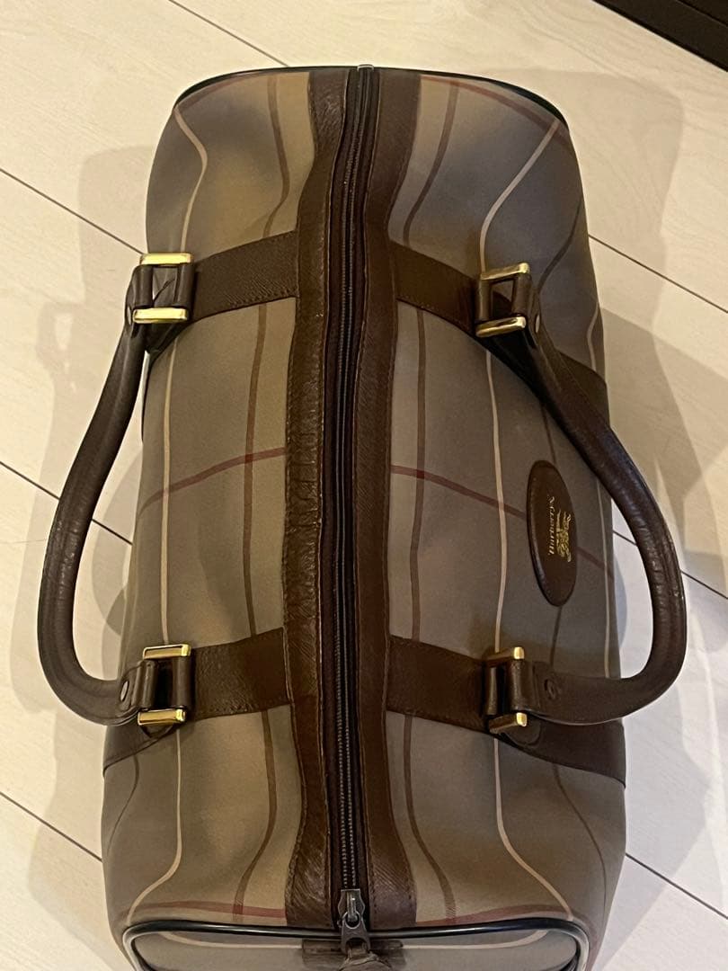BURBERRY バーバリー ボストンバッグ ノバチェック ハンドバッグ