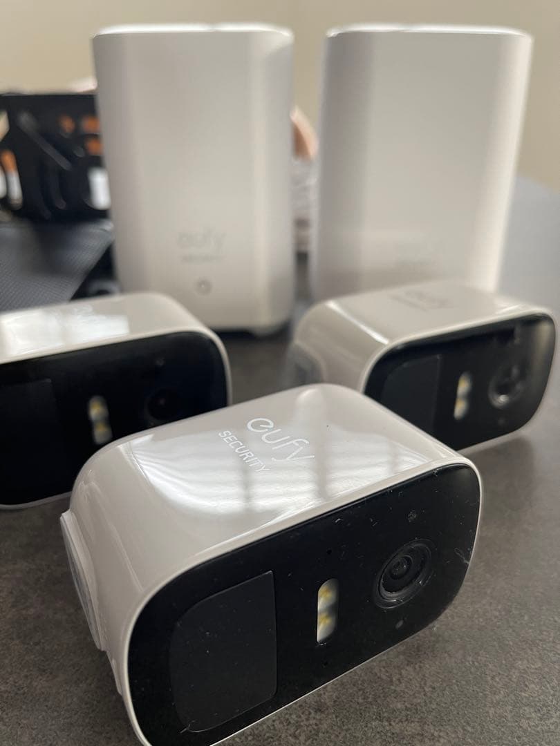 eufy Security 2C ワイヤレスカメラ 3台セット ソーラーパネル