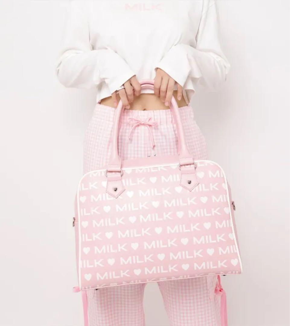 新品　MILK　LOGO BIG BAG