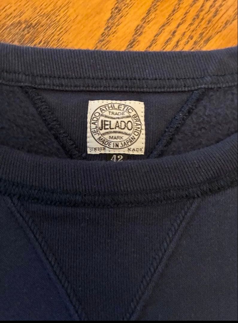 ジェラード　JELADO スウェット 42 ネイビー
