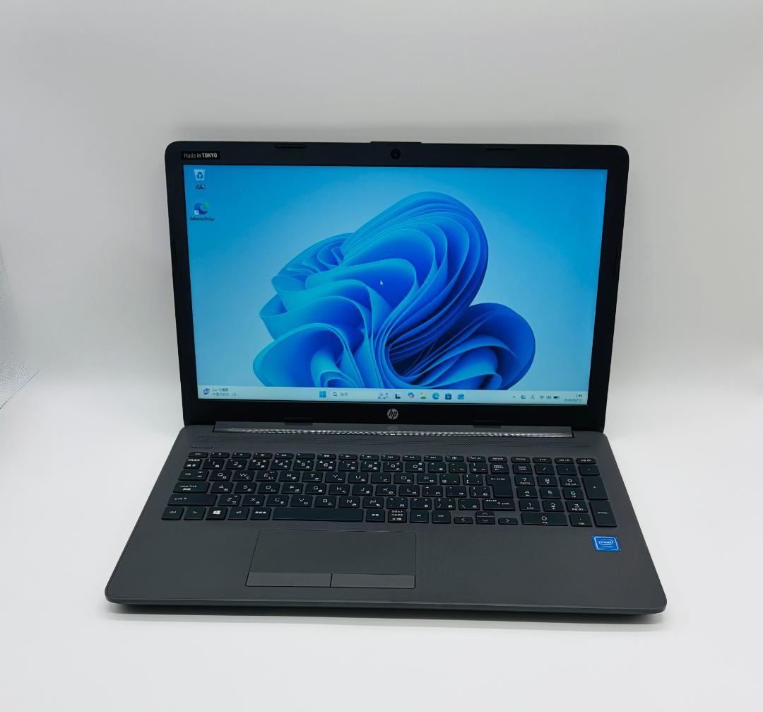 HP 250 G7、DVD、15インチ、8GB RAM、新品128GB SSD
