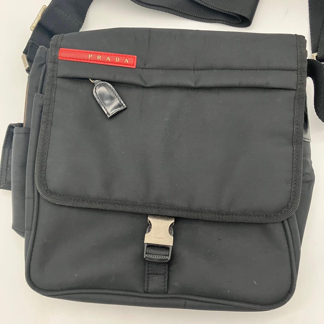 【極美品】　プラダ　スポーツ　メッセンジャーバッグ　ショルダーバッグ