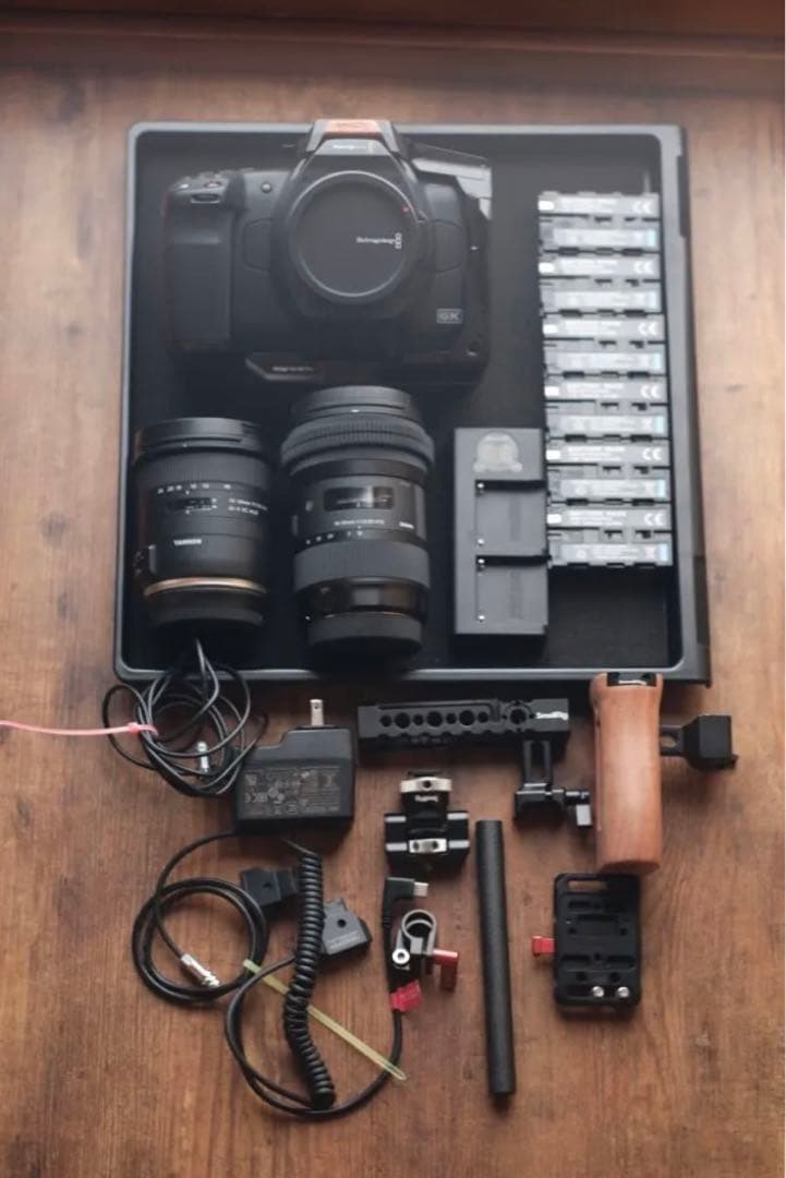 BMPCC 6KPRO シネマカメラレンズセット