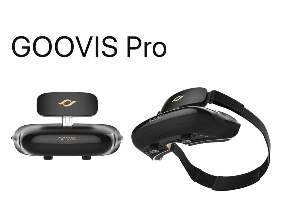 【自宅で映画体験】GOOVIS PRO VRヘッドセット 収納ケース付き【4K】