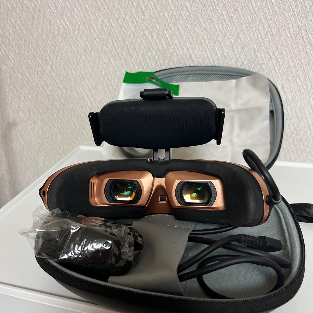 【自宅で映画体験】GOOVIS PRO VRヘッドセット 収納ケース付き【4K】