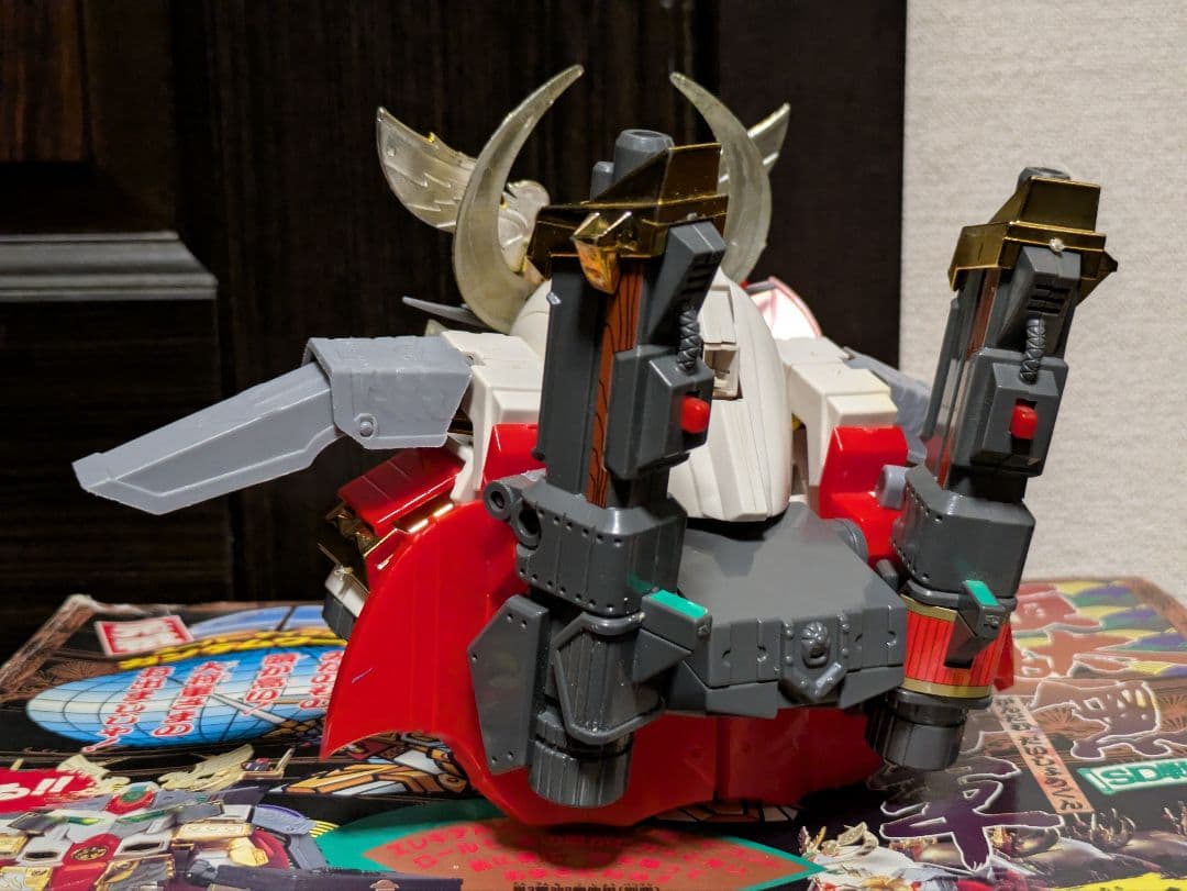 【箱付き現状】元祖 SD ガンダム NO-42 頑駄無大将軍 武者 スナック