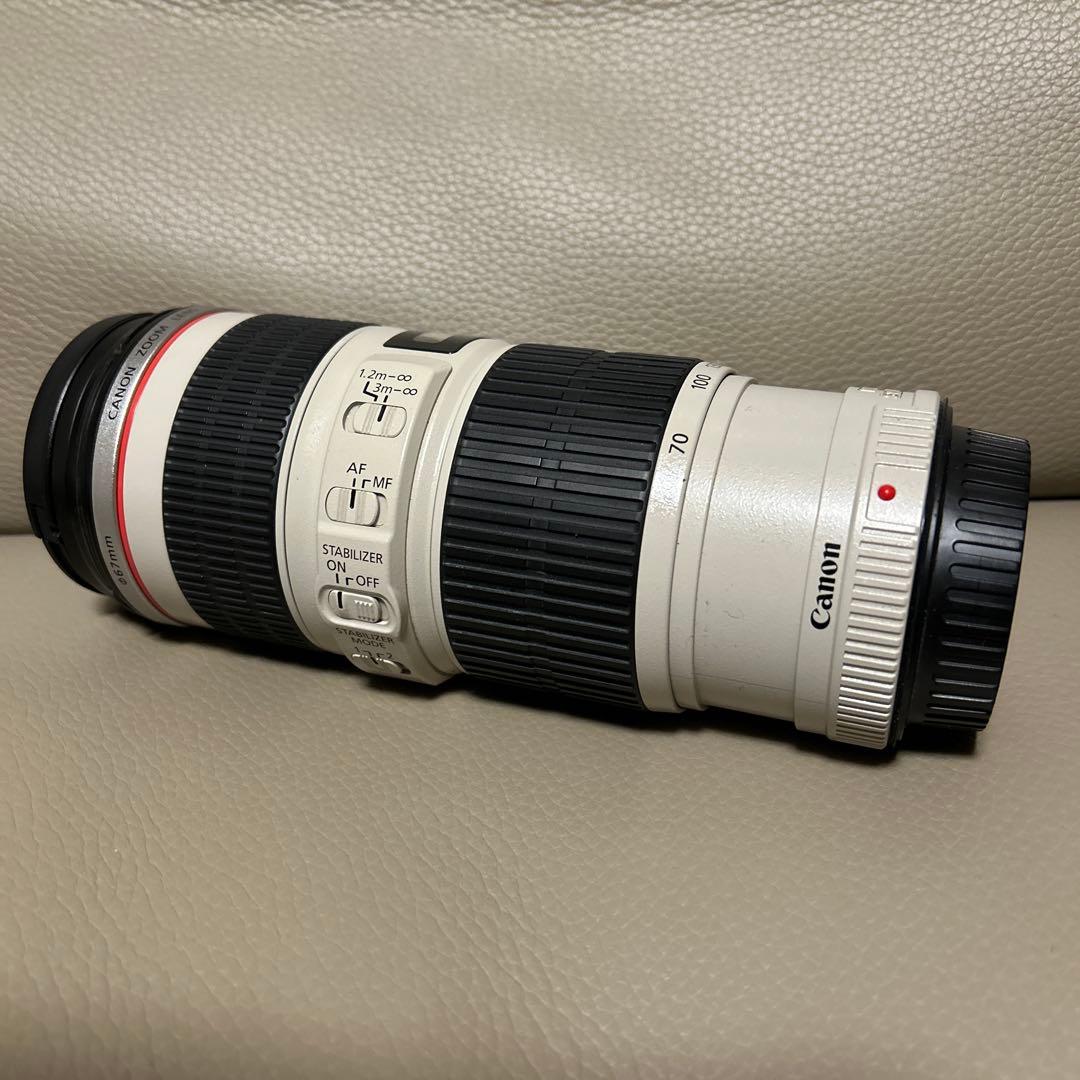 最終！美品　Canon EF70-200mm F4 L IS USM 手ブレ補正