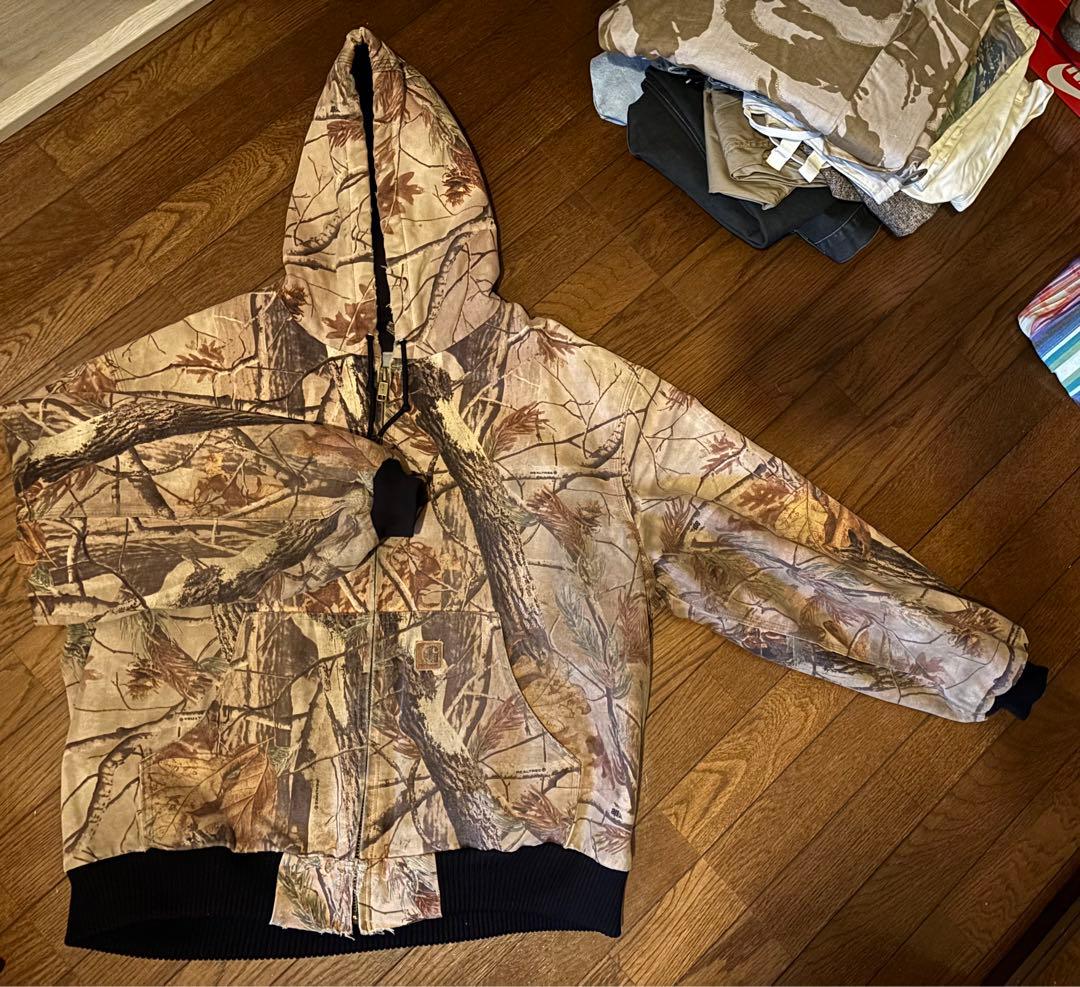 90s CARHARTT リアルツリー アクティブジャケット XL