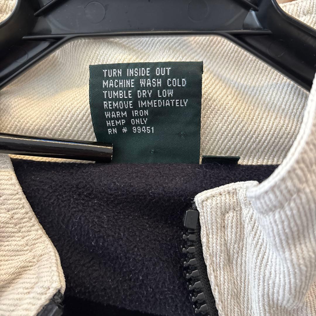 【MANASTASH】ヘンプジャケット