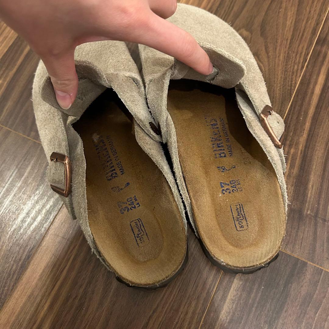 birkenstock ボストン　トープ size 37 24cm