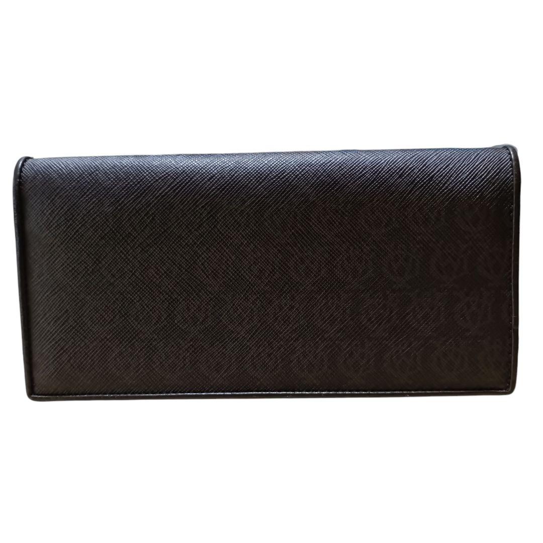 美品 dunhill ダンヒル 長財布　ウィンザー PVC レザー ブラウン