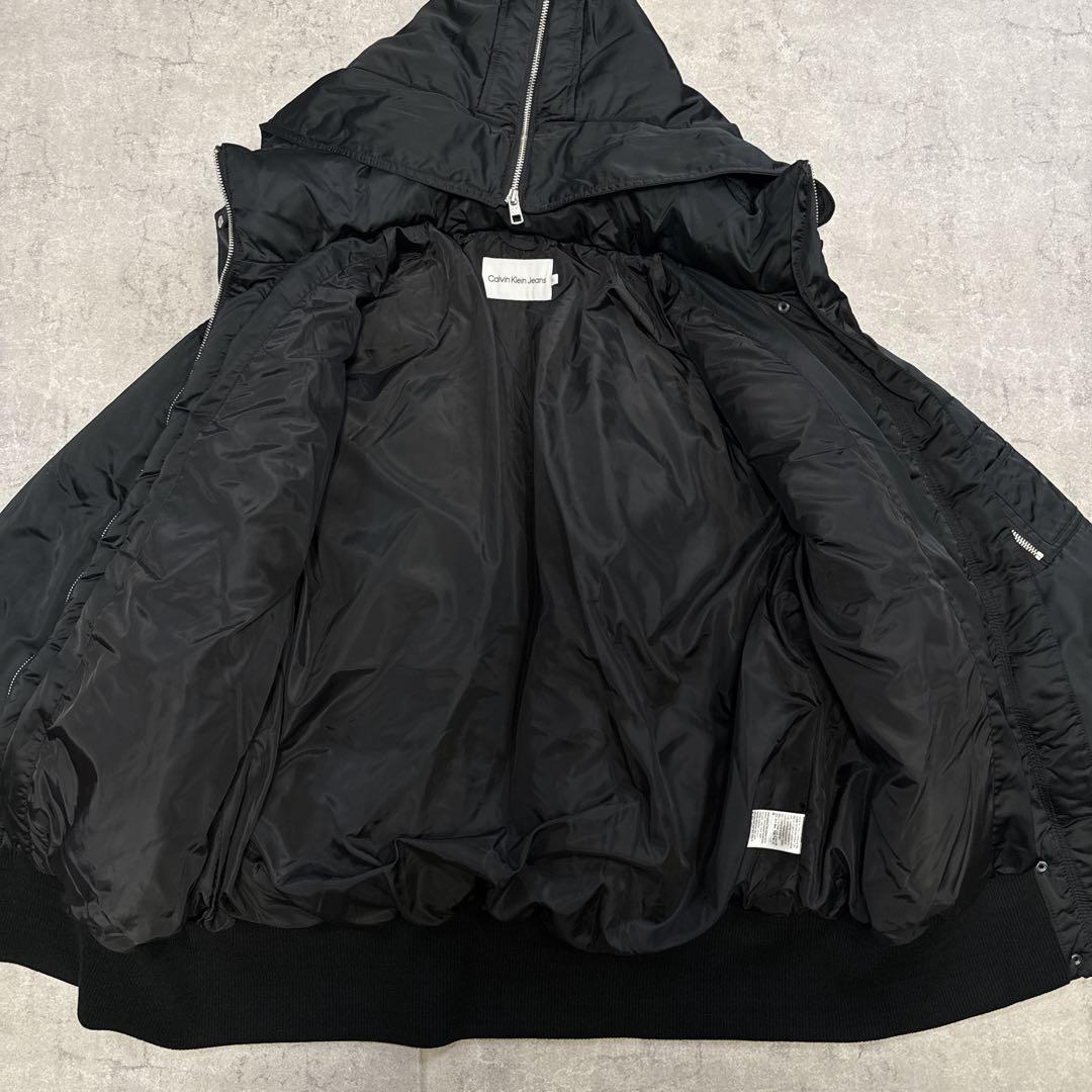 【美品】  Jeans ダウンジャケット M 黒 ボンバー