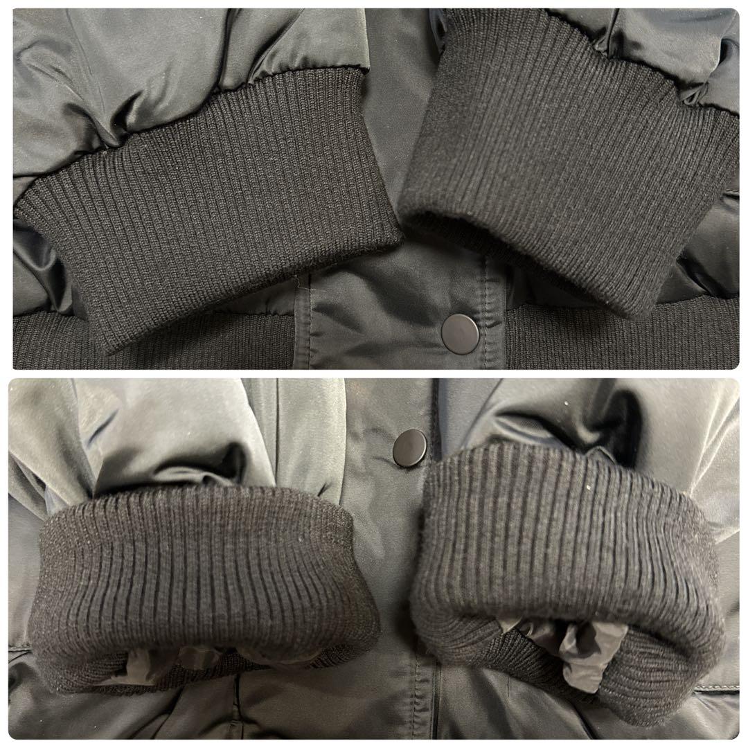 【美品】  Jeans ダウンジャケット M 黒 ボンバー