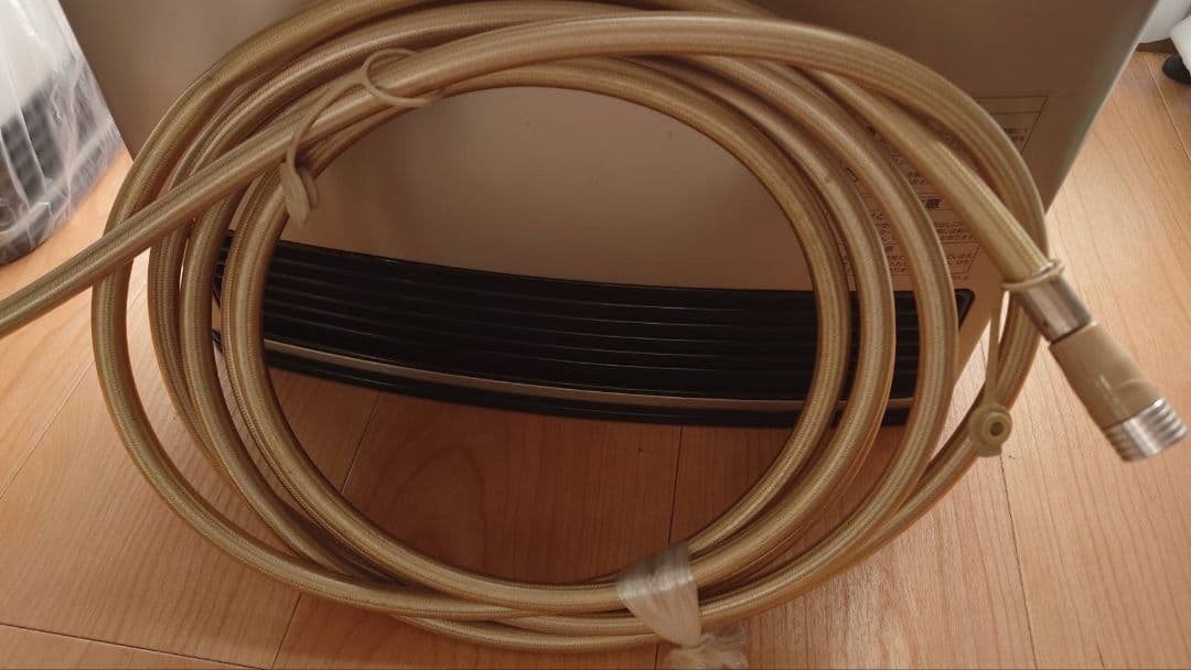 東邦ガス　ガスファンヒーター　ガスストーブ　ホース付