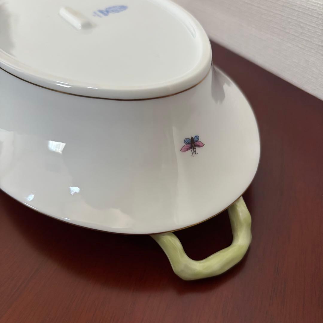 ヘレンド ロスチャイルドバード 取っ手付きトレイ