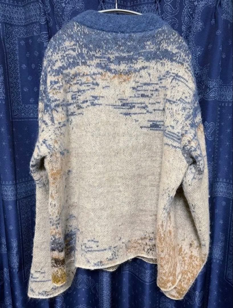 shinyakozuka シンヤコズカ 22aw モヘア ニット カーディガン