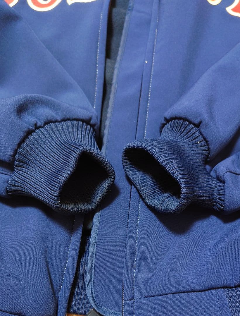 【人気】マジェスティック MLB レッドソックス チームジャケット ネイビー