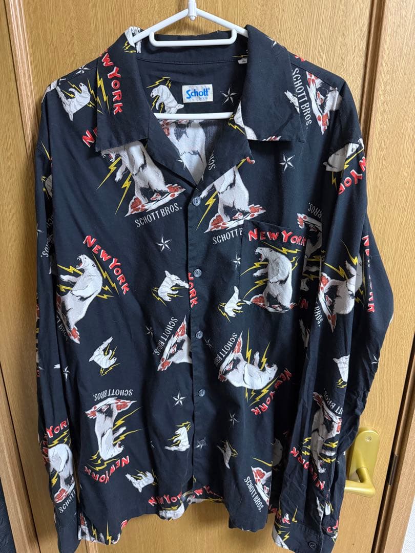 SCHOTT ショット シロクマ ポーラベア ホッキョクグマ サンサーフ アロハ