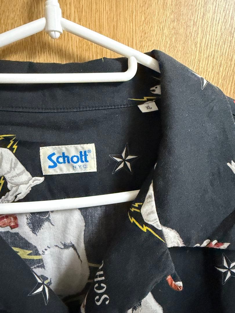 SCHOTT ショット シロクマ ポーラベア ホッキョクグマ サンサーフ アロハ