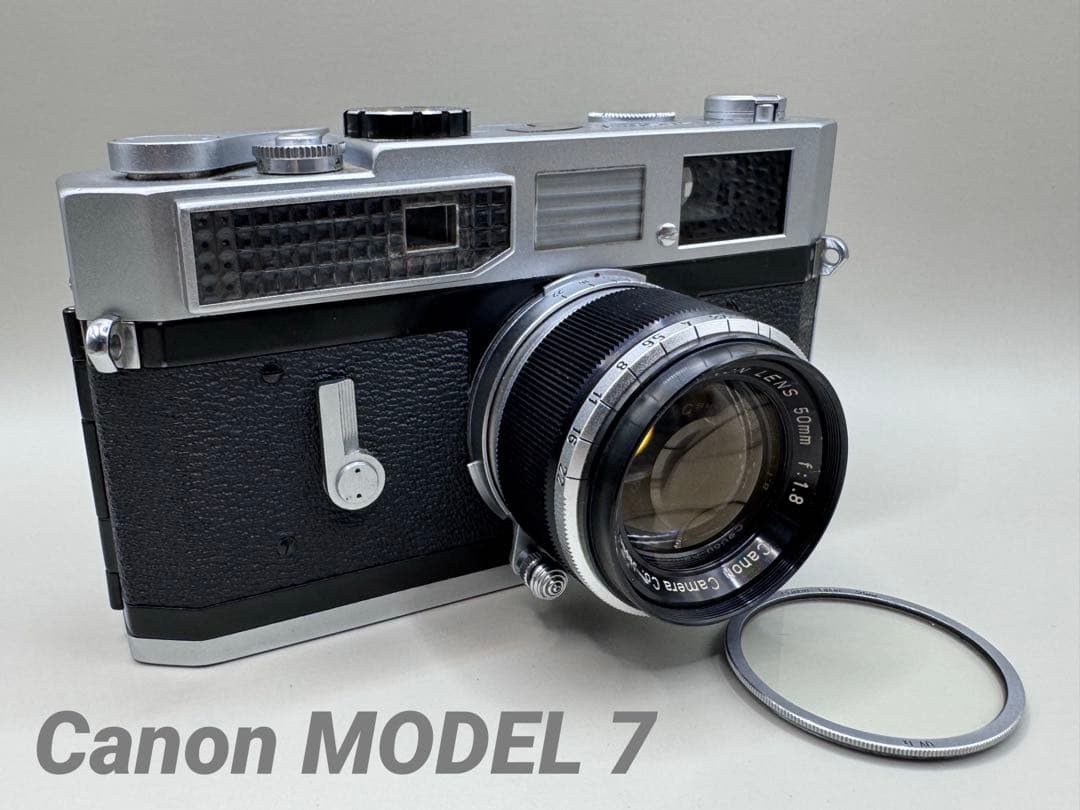 【美品】 Canon MODEL 7 / Lマウント50mm f1.8