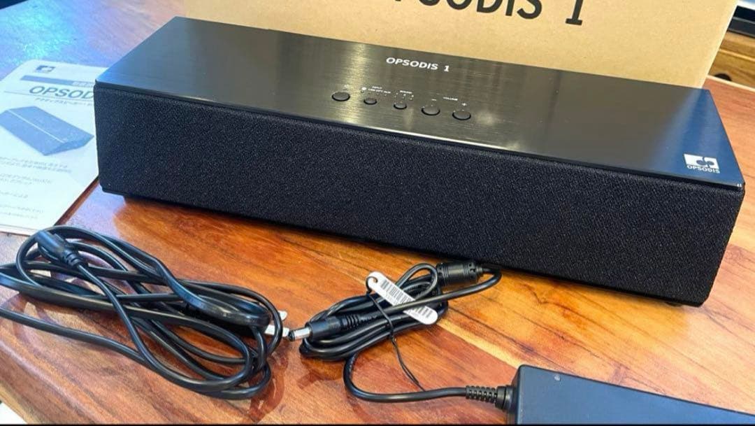 ほぼ新品 立体音響スピーカー OPSODIS 1 鹿島建設　ワイヤレススピーカー