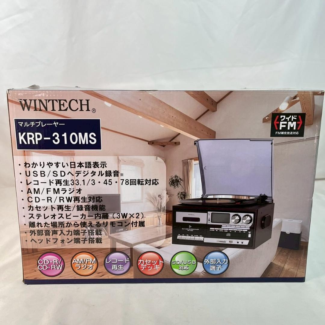 WINTECH マルチオーディオプレーヤー KRP-310MS 動作確認済