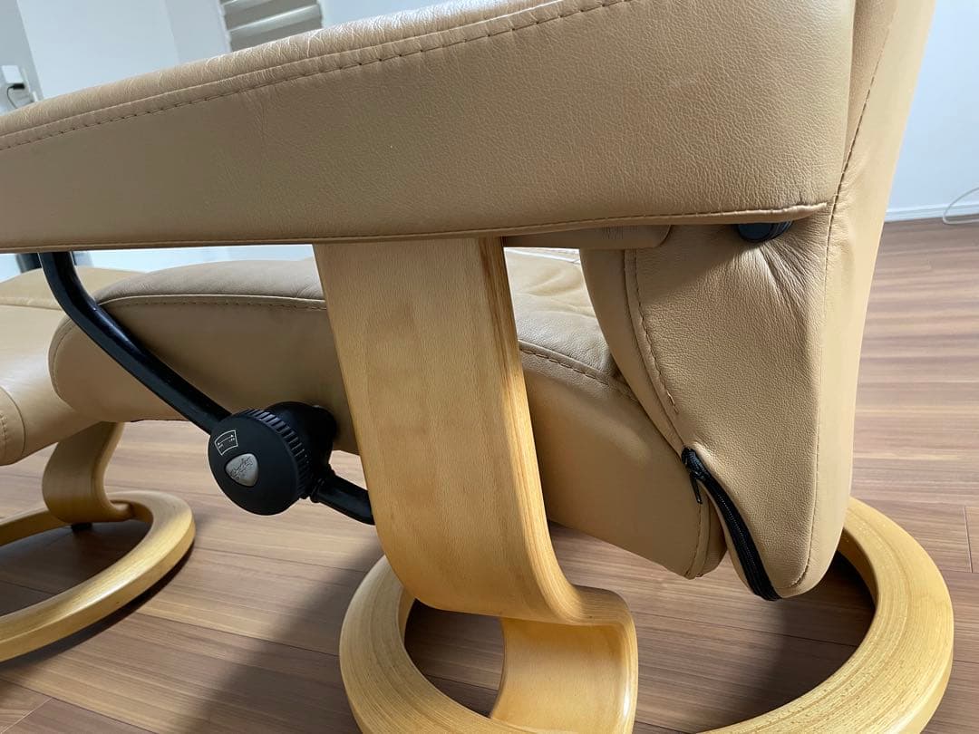 一人用ソファ•オッドマンセット　ソファのみ　EKORNES【交渉可】