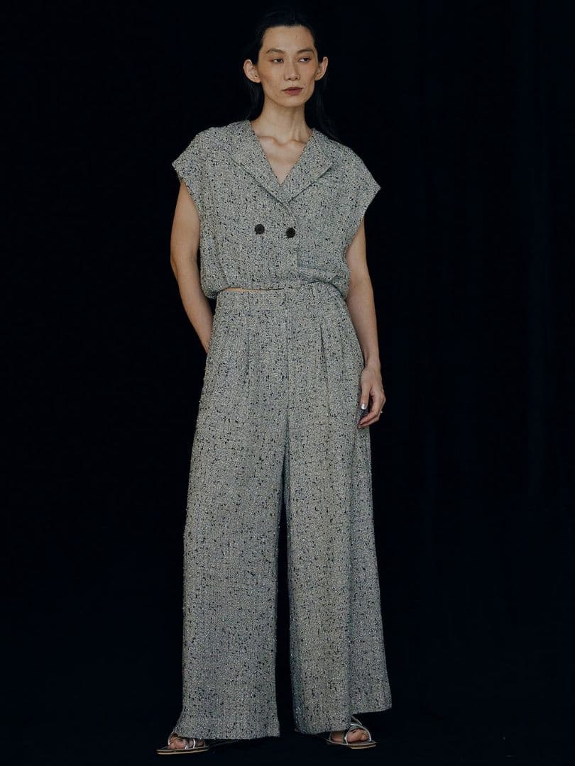 【新品】LADY LIKE TWEED SET UP