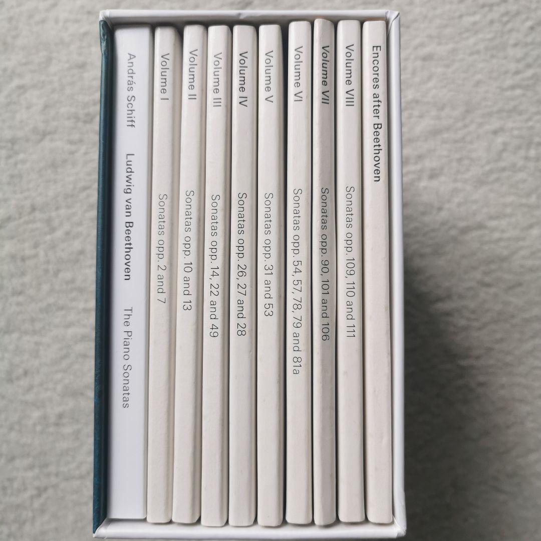 アンドラーシュ・シフ　ベートーヴェン ピアノ・ソナタ全曲 ECM 廃盤　11枚組
