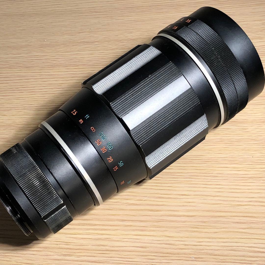 PENTAX TAKUMAR 200mm f3.5 m42マウント