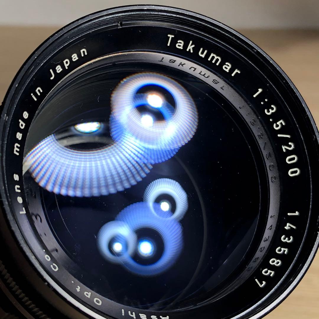 PENTAX TAKUMAR 200mm f3.5 m42マウント