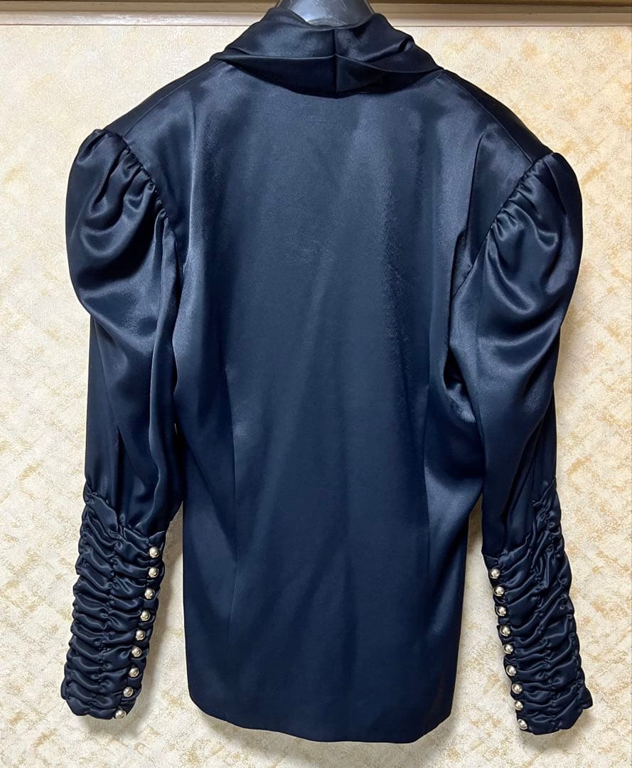 Yves Saint Laurent ブラック トップス Mサイズ