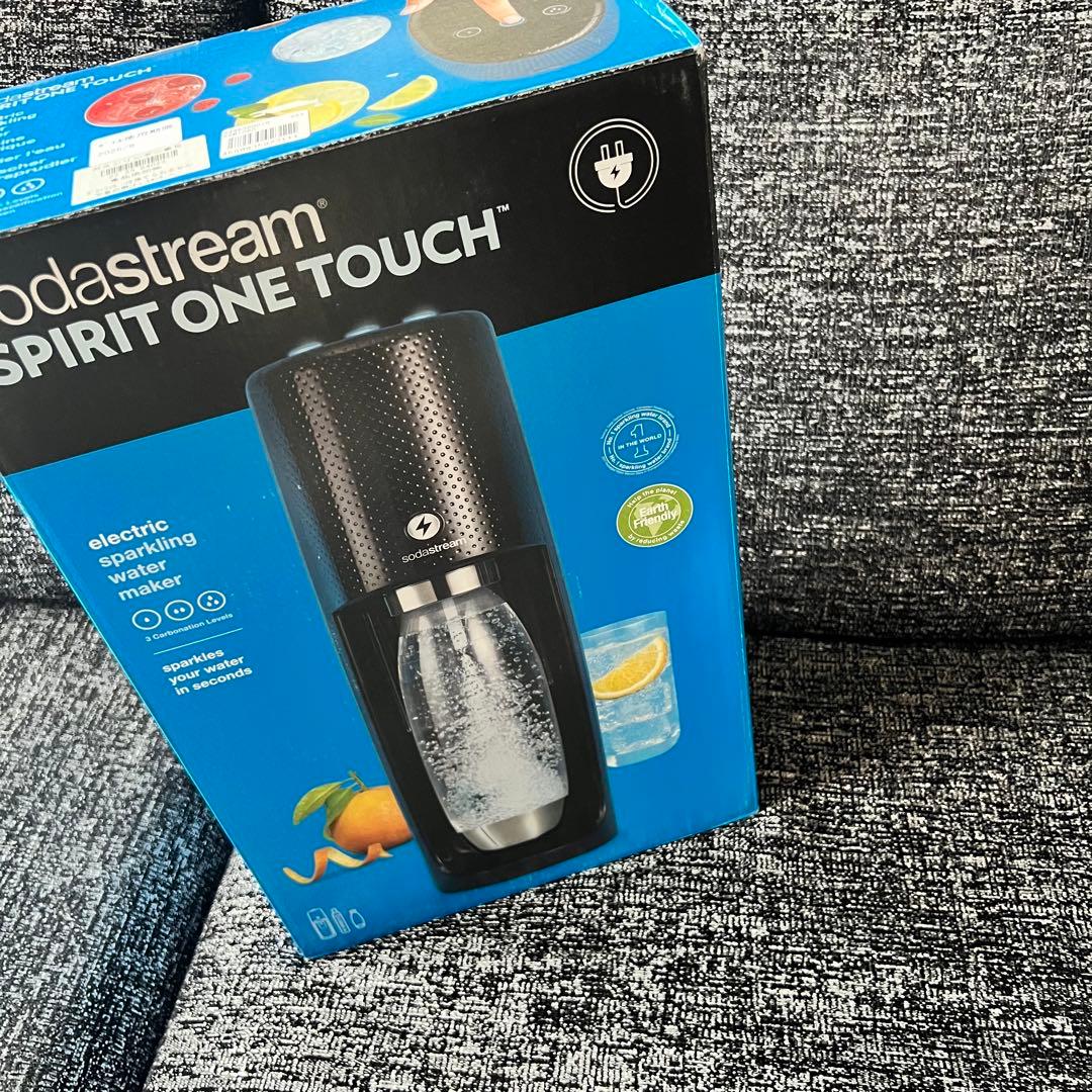 未開封 :SodaStream Spirit One Touch 炭酸水メーカー