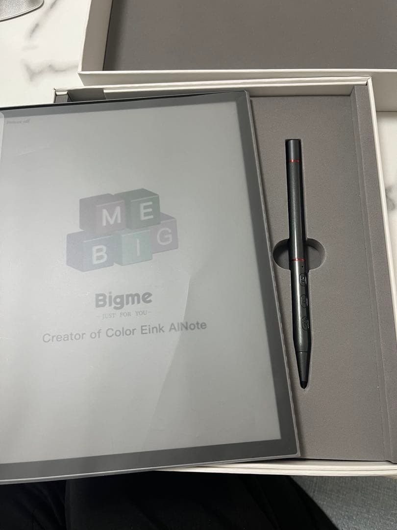 Bigme inkNoteX Color 10.3インチカバー付き