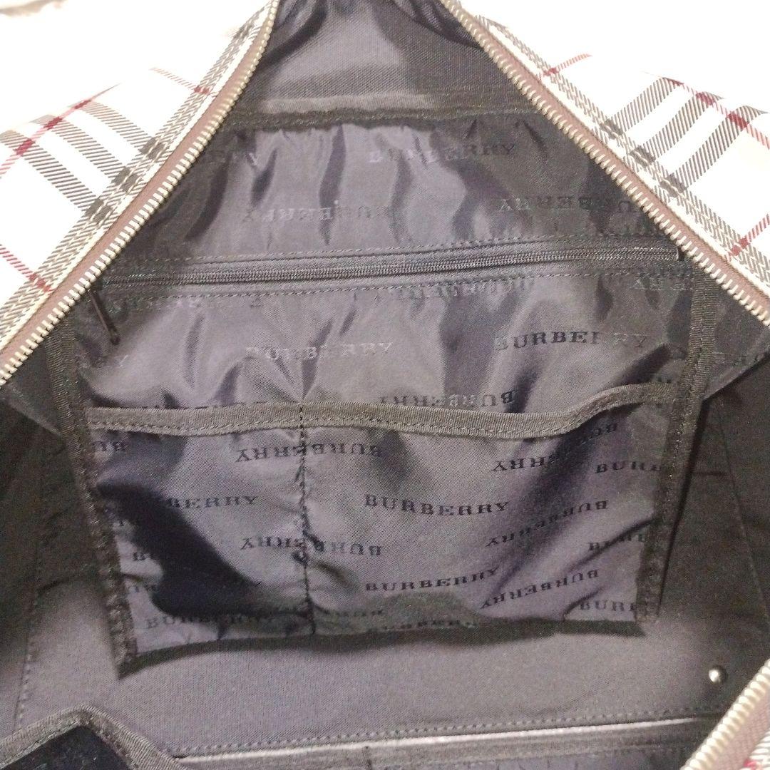 【美品】大容量 BURBERRY バーバリー ボストンバッグ ノバチェック