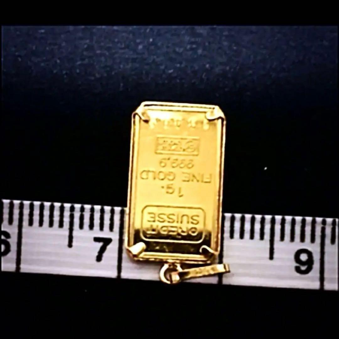 純金　ネックレストップ自由の女神