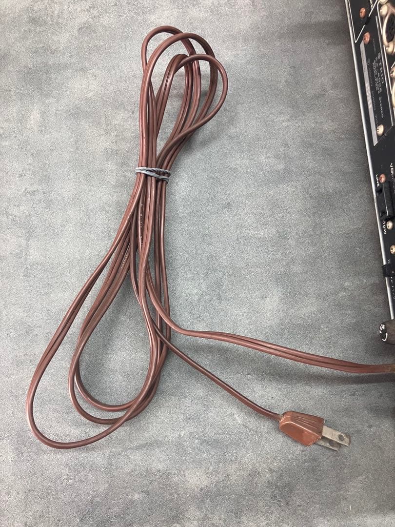 名機！【TRIO/トリオ】KA-5002 プリメインアンプ　昭和レトロ※通電のみ