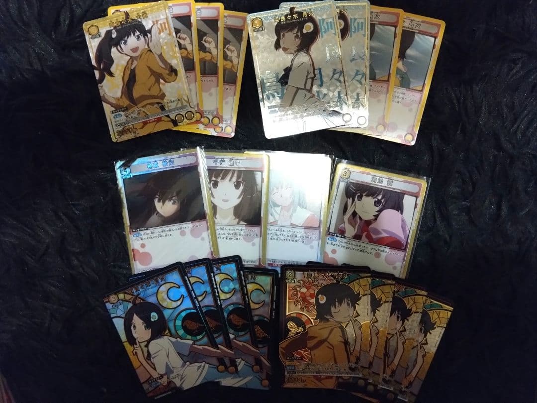 6*キ様 物語シリーズ UNION ARENA 4コン一部パラレル＋スタデ