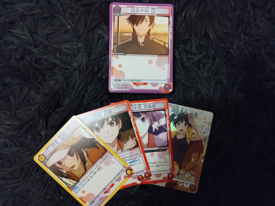 6*キ様 物語シリーズ UNION ARENA 4コン一部パラレル＋スタデ