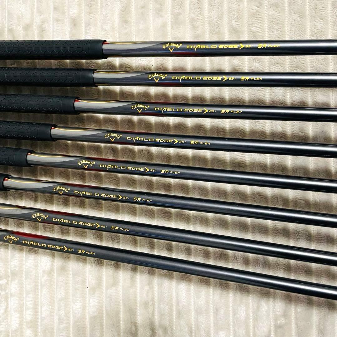 良品 キャロウェイ ディアブロ エッジ アイアンセット 右打ち8本 メンズ