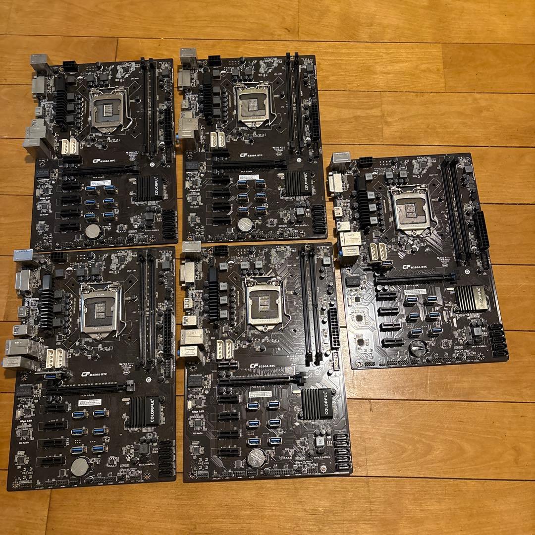 CF B250A-BTC マザーボード ATX 5枚セット　ジャンク